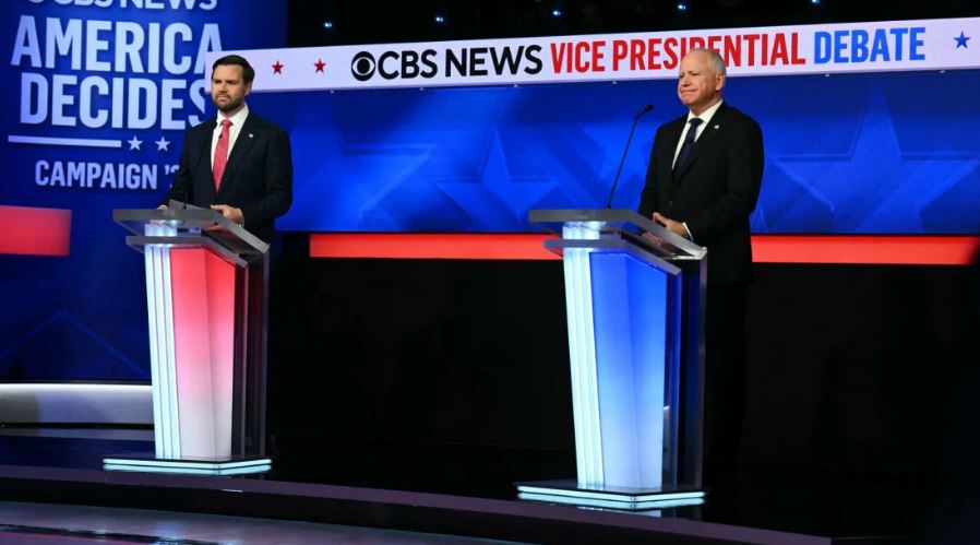 Vance y Walz protagonizaron un debate cordial en el que encontraron coincidencias dentro de sus posturas políticas