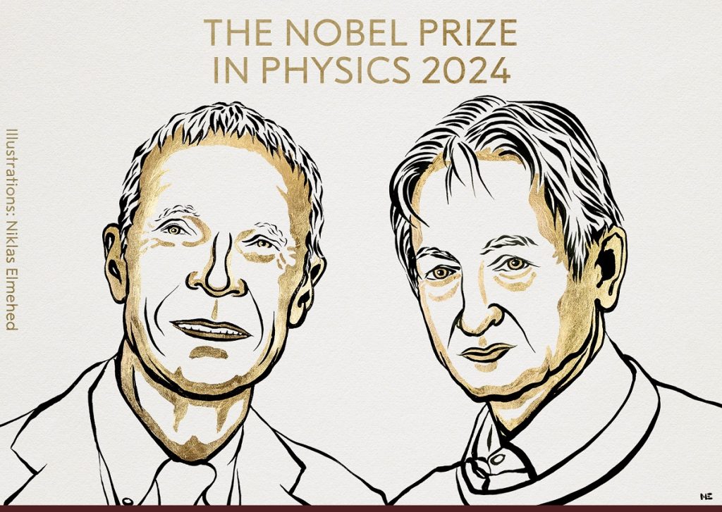 Nobel de Física 2024 premia la inteligencia artificial desarrollada por el estadounidense John Hopfield y el británico Geoffrey Hinton
