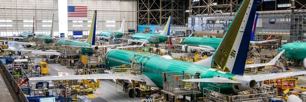 Boeing produce un 44% menos de aviones en los primeros nueve meses, tras la huelga en Seattle