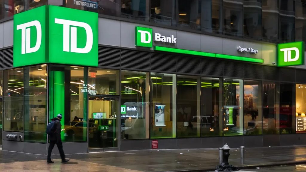 EEUU impone histórica multa de más de 3 millones de dólares a TD Bank por blanqueo