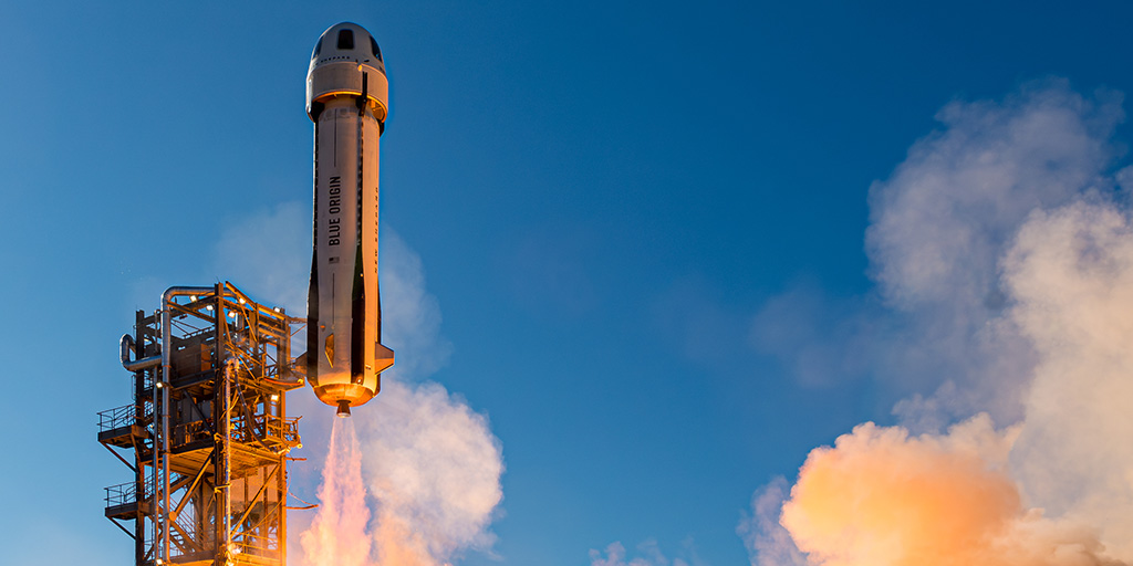 Matrimonio de Winter Park volará por segunda vez al espacio con Blue Origin