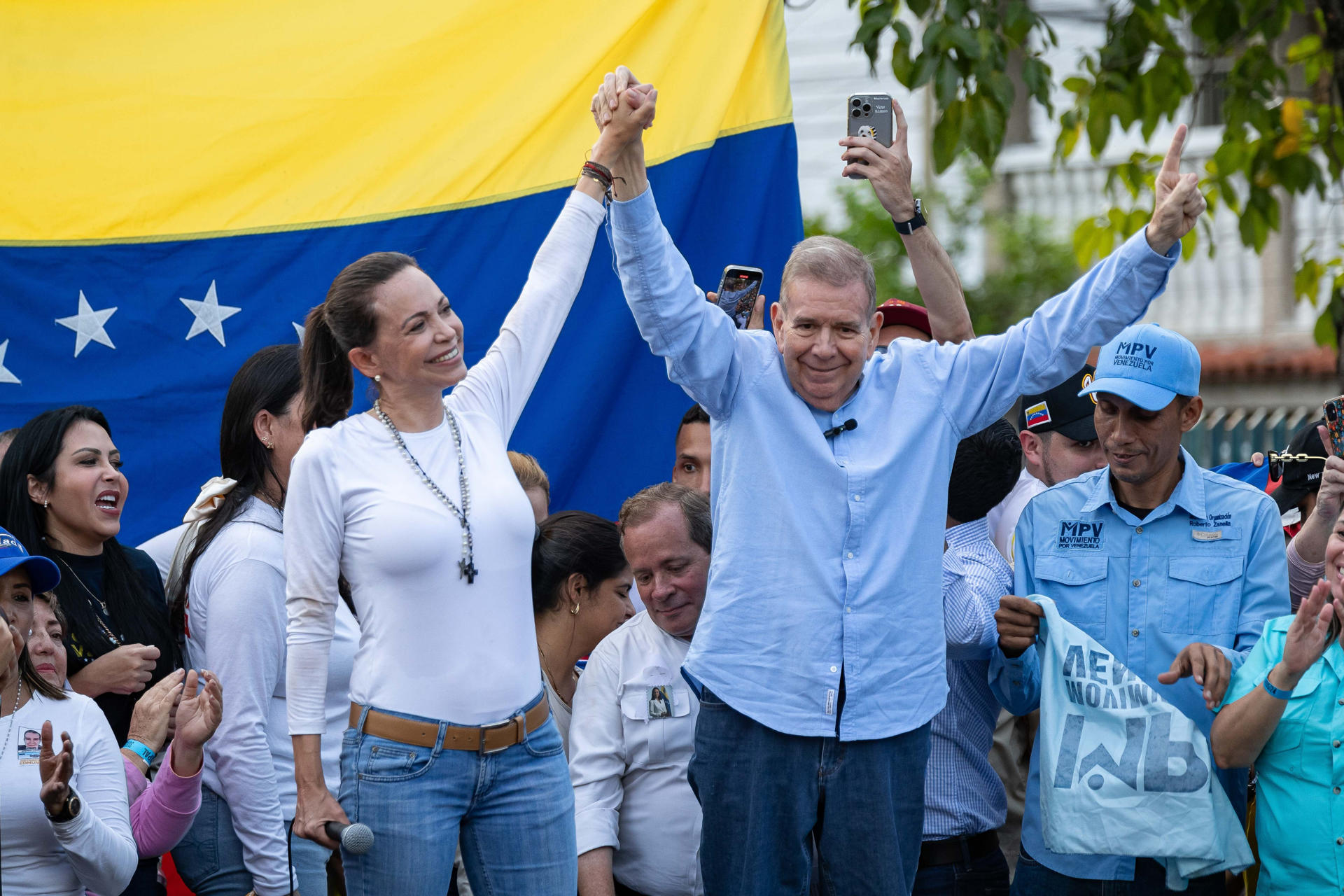 Oposición venezolana celebra regreso de Trump a la Presidencia