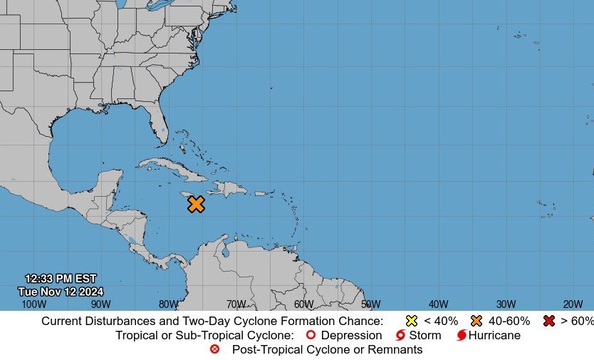 Se forma en el Caribe la onda tropical Invest 99-L que podría impactar Florida la próxima semana