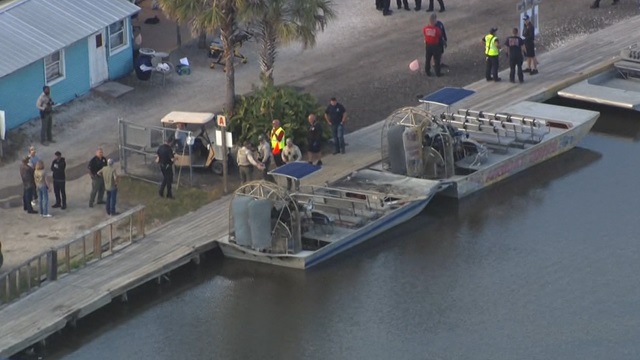 16 heridos tras colisión de hidrodeslizadores en los Everglades de Florida