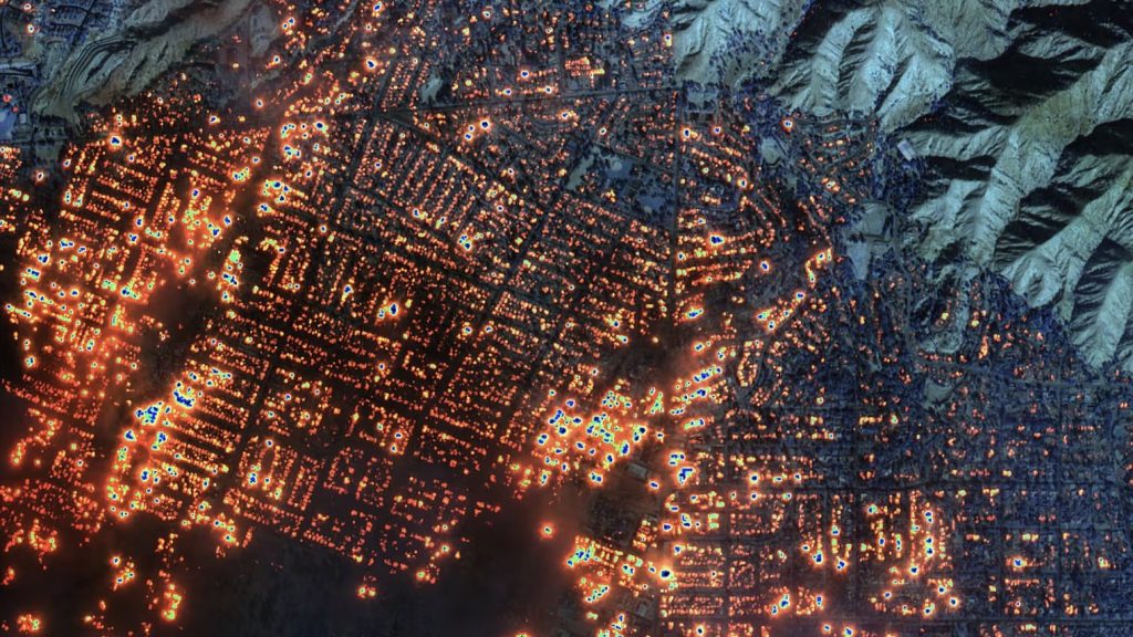 Incendios en Los Ángeles quemaron un área más grande que París