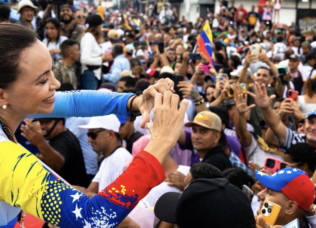 María Corina Machado convoca a las calles Esto se acabó