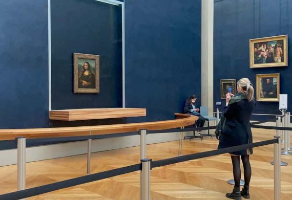 La Mona Lisa se volvió más grande que el Louvre