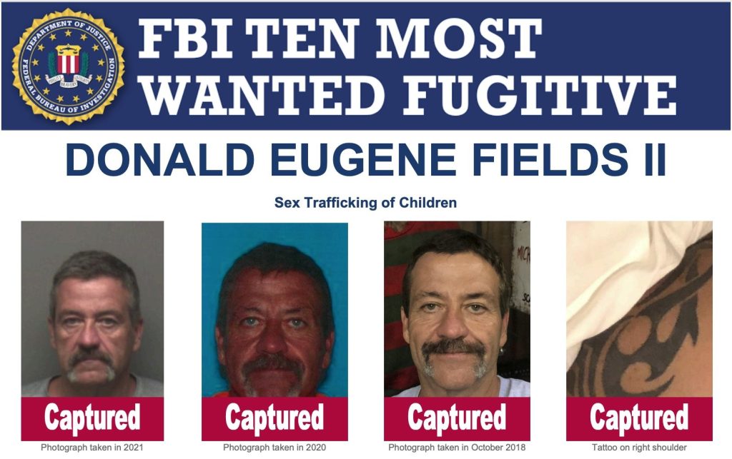 Capturan en Florida a fugitivo incluido entre los 10 más buscados por el FBI