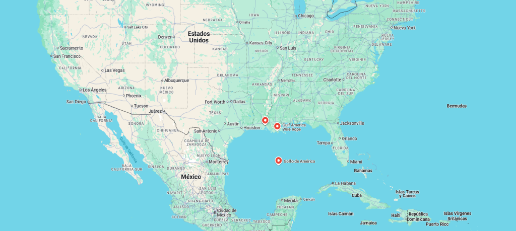 Google Maps incorpora "golfo de América" en EEUU