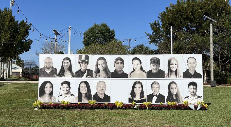 (+Fotos) Eligen diseño del parque que recordará a las víctimas de la masacre de Parkland