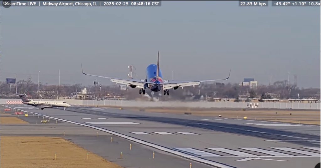 Autoridades investigan incidente aéreo en el aeropuerto Midway de Chicago