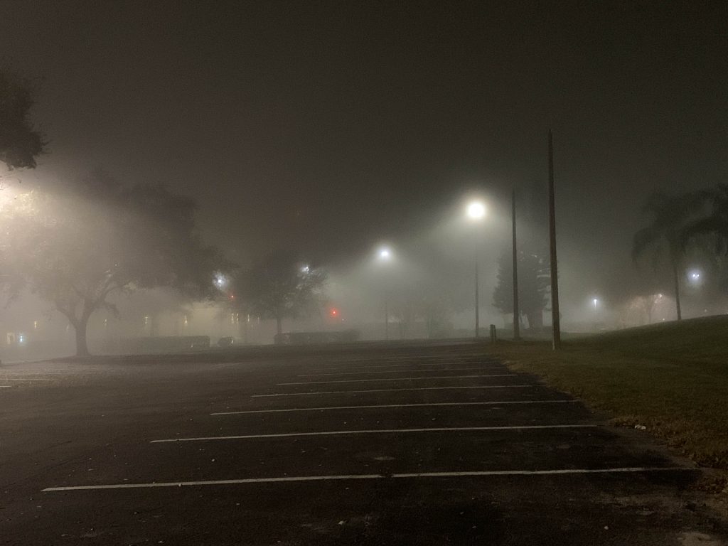 Aviso de niebla densa para todos los condados del este de Florida Central