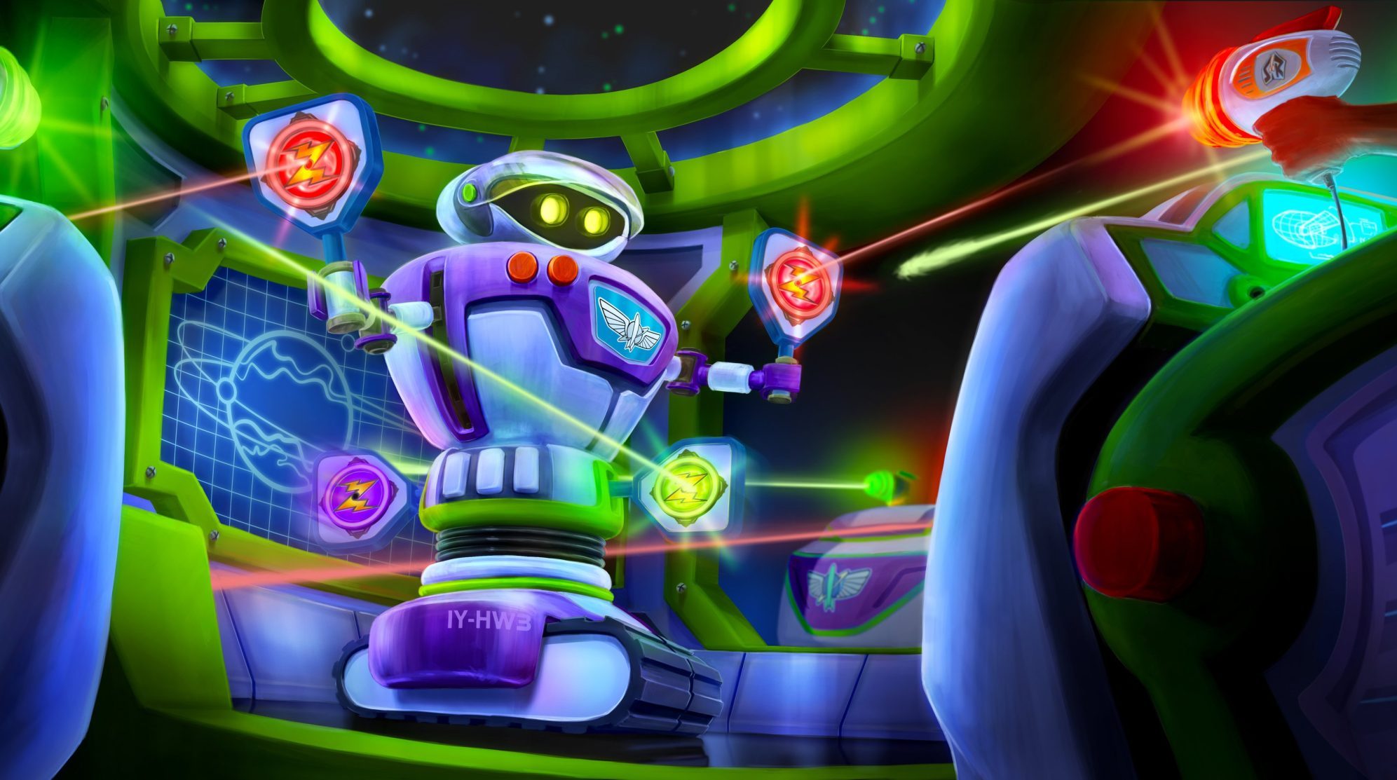 Disney cerrará Buzz Lightyear's Space Ranger Spin en agosto