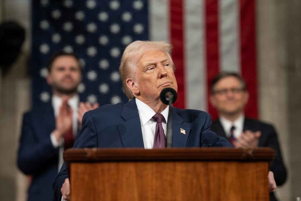 No ha habido más que acciones rápidas e implacables, afirmó Trump en su discurso anual ante el Congreso
