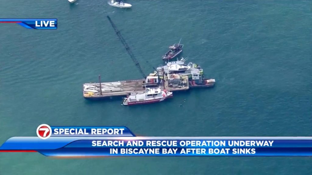 Confirman tercera muerte tras choque de barcaza contra velero en la Bahía de Biscayne La comunidad náutica está destrozada