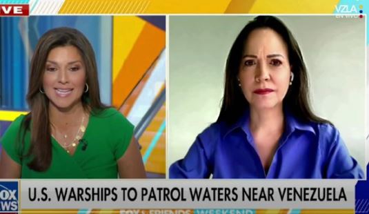 María Corina Machado sobre despliegue militar de EEUU en Venezuela: Trump no está jugando